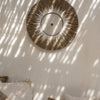 Boho Raffia Macramé Muurdecoratie - Raffia Wit Naturel - Boho wanddecoratie